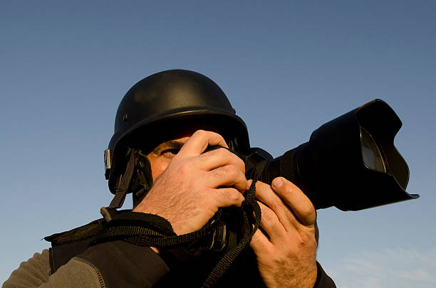 istock Professional Photojournalist 601382228