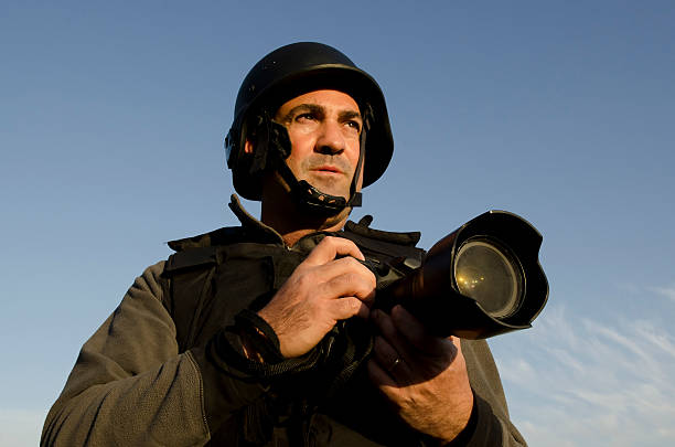istock Professional Photojournalist 601382274