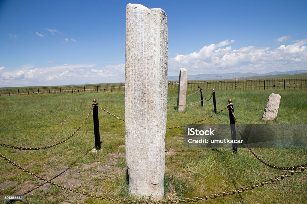 Orkhun Script Orkhon Inscriptions Mongolia Stock Photo - Download Image Now - Orkhon ...