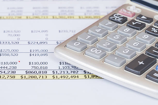 istock calculator on Analysis Business Accounting 601390130