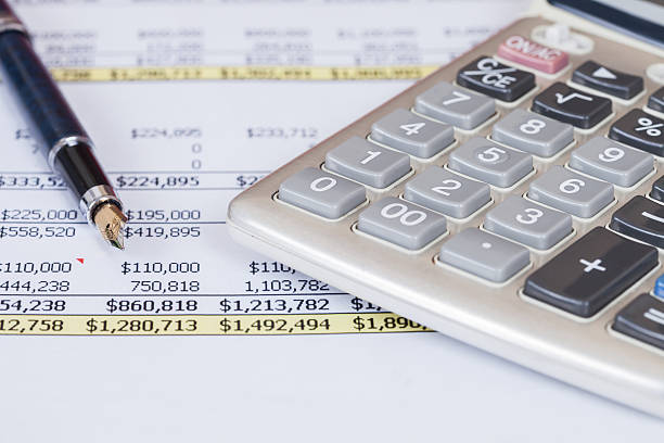 istock calculator on Analysis Business Accounting 601390204