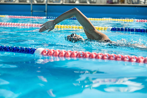 istock Swimmer in the swim pool 601390738