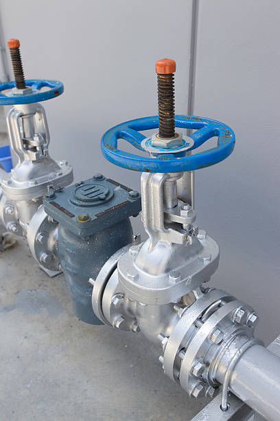 istock selective fofus of gate valve 601393372