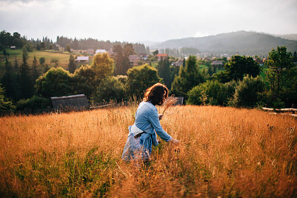istock Woman in the field 601394738