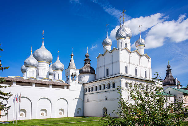 istock Rostov kremlin, Golden Ring, Russia 601395018