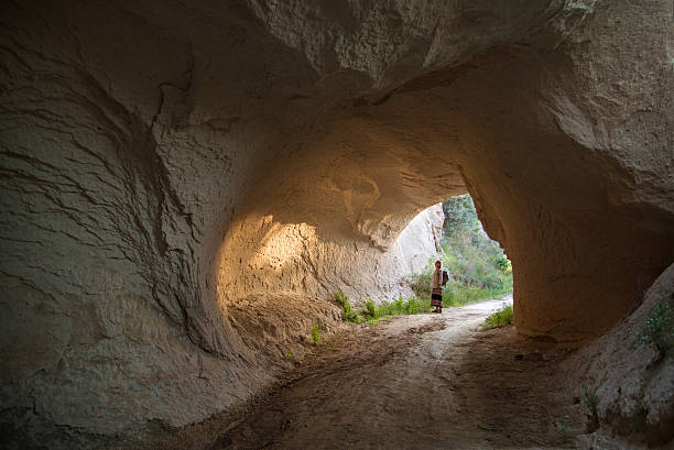 istock Cappadocia - road through rock 601396674