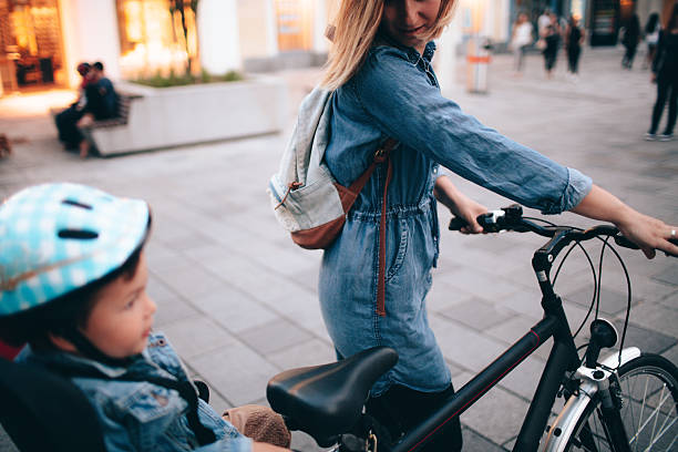istock Cycling the city with my mom 601396934