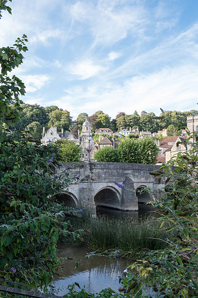 istock Town bridge at Bradford on Avon 601397318