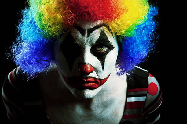 istock Creepy Halloween Clown 601402230
