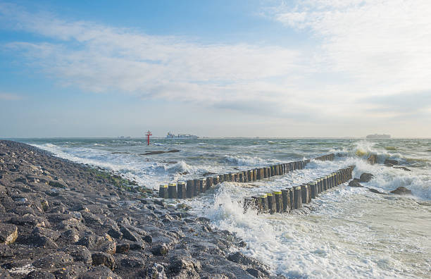 istock Sunset over a stormy sea in summer 601402480
