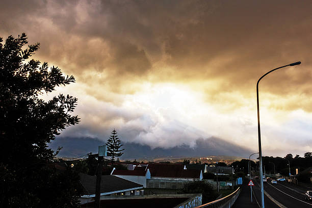 Afternoon shower on the highveld
