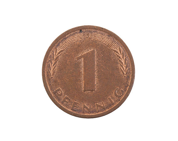 istock One Pfennig coin from Germany 601905094