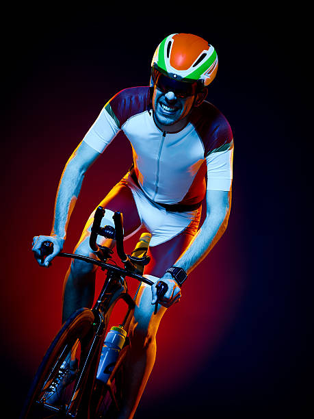 istock man cyclist cycling bicycle triathlon isolated 601906242