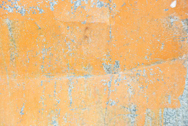 istock Orange metal background 601906380