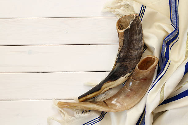 istock Prayer Shawl - Tallit, jewish religious symbol 601908684