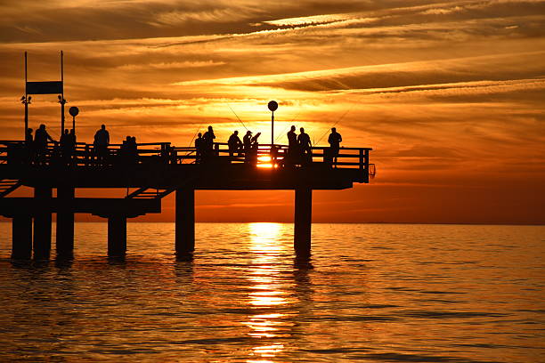 istock sun set at the Baltic Sea 601918890
