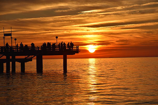 istock sun set at the Baltic Sea 601919940