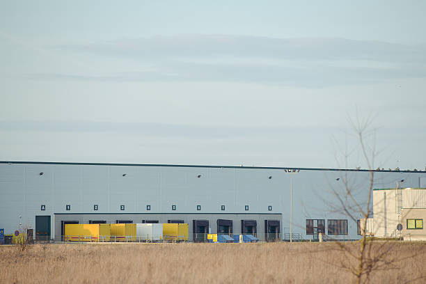 istock modern exterior of an industrial building 601920108