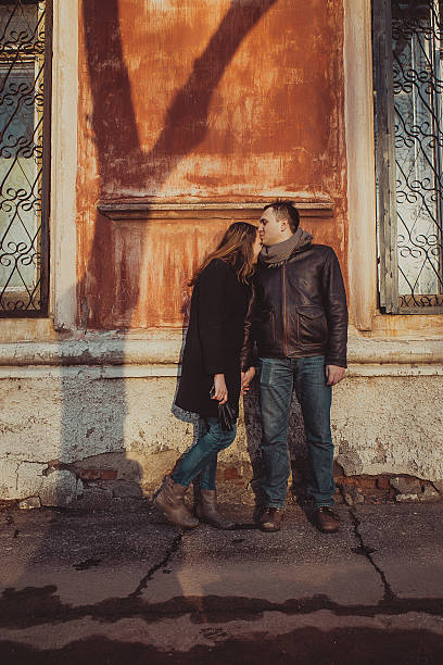 istock Profile view of an attractive couple 601921516