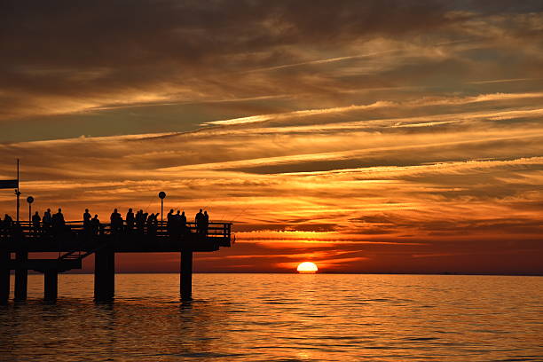 istock sun set at the Baltic Sea 601921548
