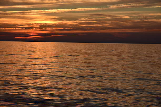 istock sun set at the Baltic Sea 601923110