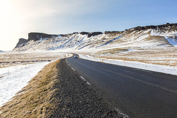 istock Road Winter Mountain Iceland 601926074