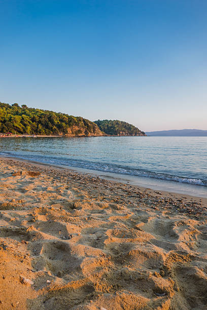 istock Sunset on the Beach, Mediterranean sea 601927508