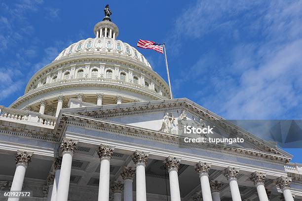 Us National Capitol Stock Photo - Download Image Now - Capitol Building - Washington DC, Congress, Washington DC