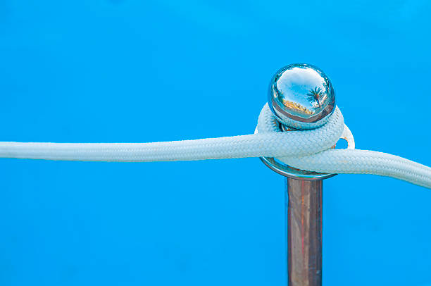 Hashtag shadow on blue background
