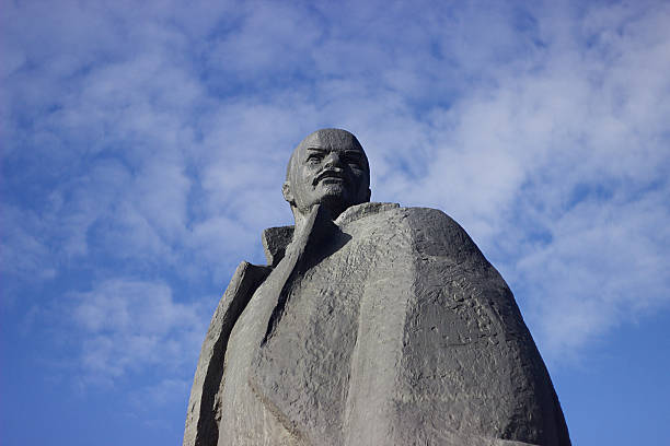 istock Lenin Statue in Novosibirsk 601930122