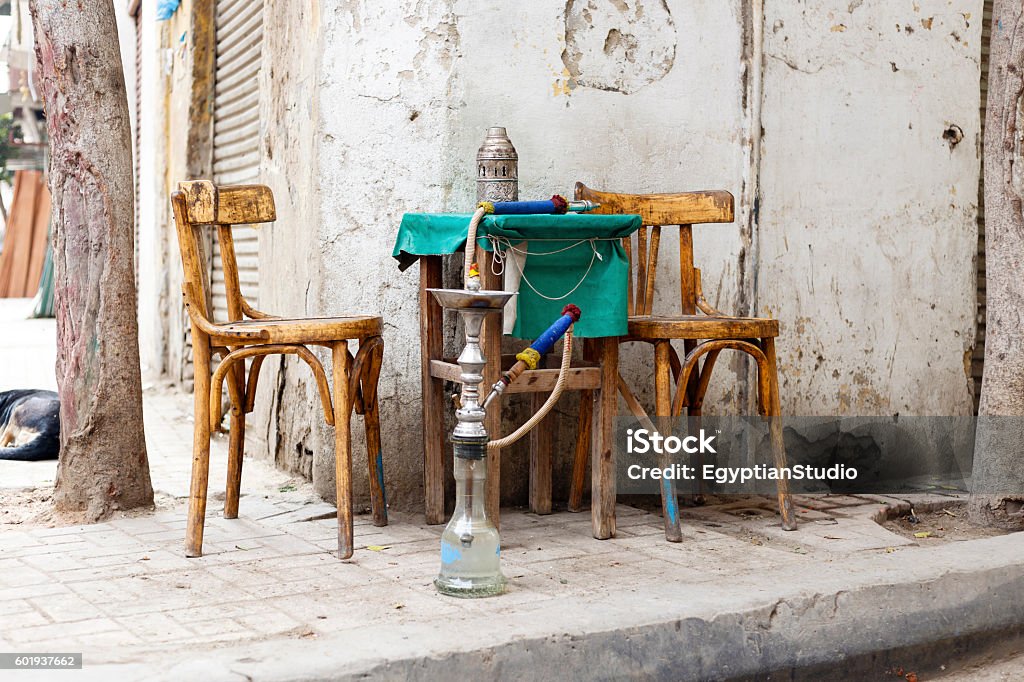 Street Cafe,Egypt. Africa Stock Photo