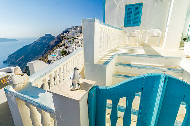 istock Greek Architecture in Santorini 601938240