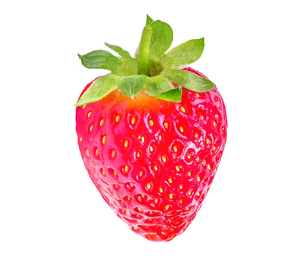 istock Strawberries berry isolated on white 601946956