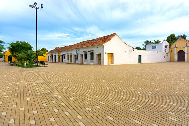 istock Idyllic Plaza in Mompox, Colombia 601948324