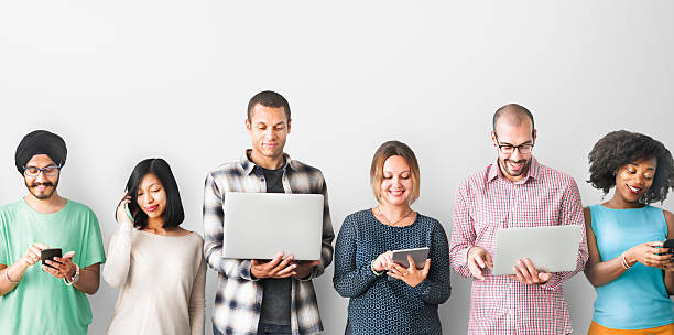 istock Group of People Connection Digital Device Concept 602293276