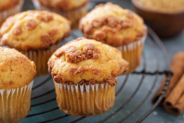 istock Banana muffins on cooling rack 602294518