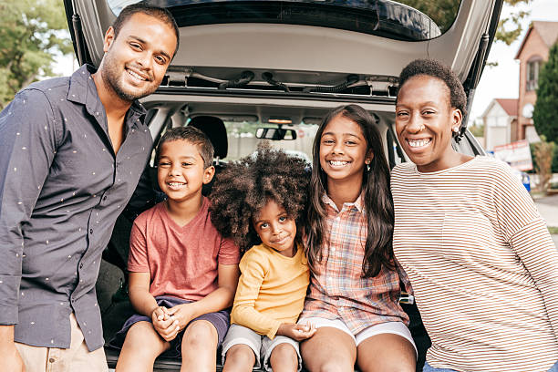 istock New car for big family 602294696