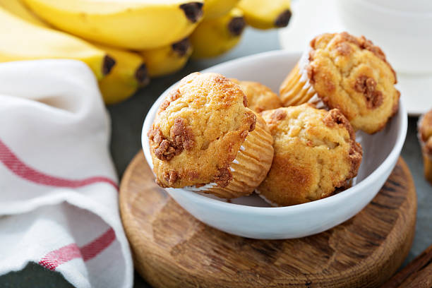 istock Banana muffins on cooling rack 602294820