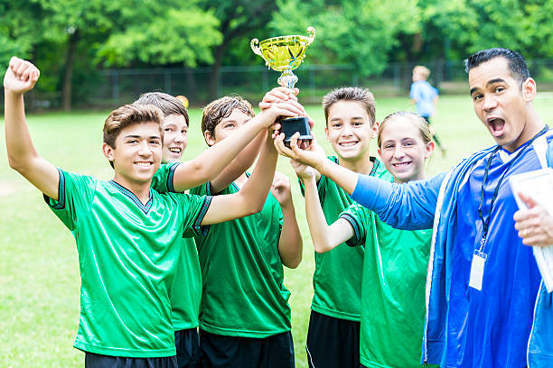 istock Soccer champions celebrate victory 602298228