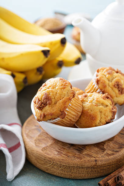 istock Banana muffins on cooling rack 602300712