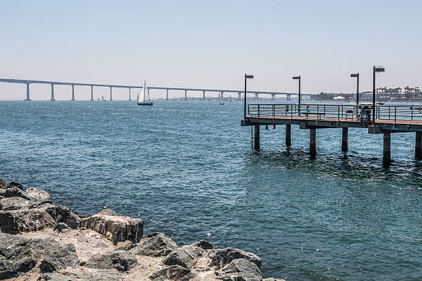 istock Fishing Pier with Coronado Bridge in San Diego 602303736