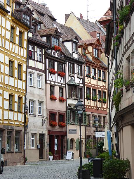 istock Weissgerbasse Nuremberg in the summer 602307080