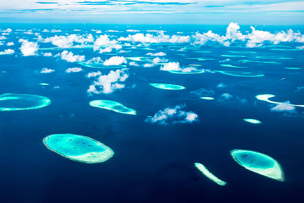 Maldives Indian Ocean stock photo