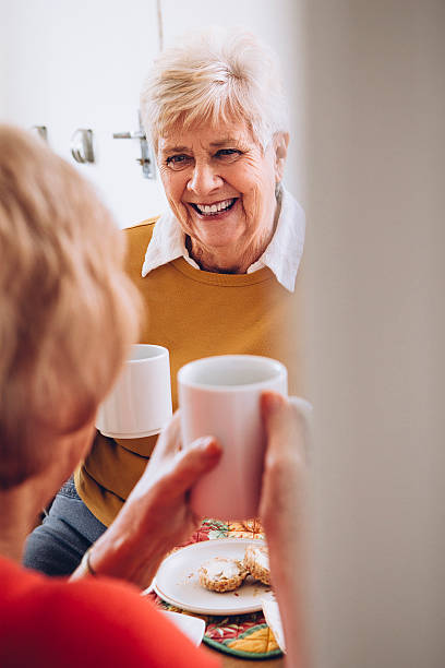 istock Tea and Cake at the Carehome 602320240
