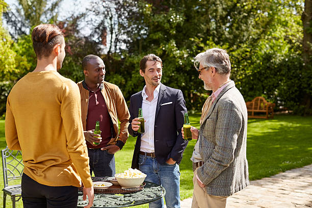 istock Deep in conversation in the garden 602321394