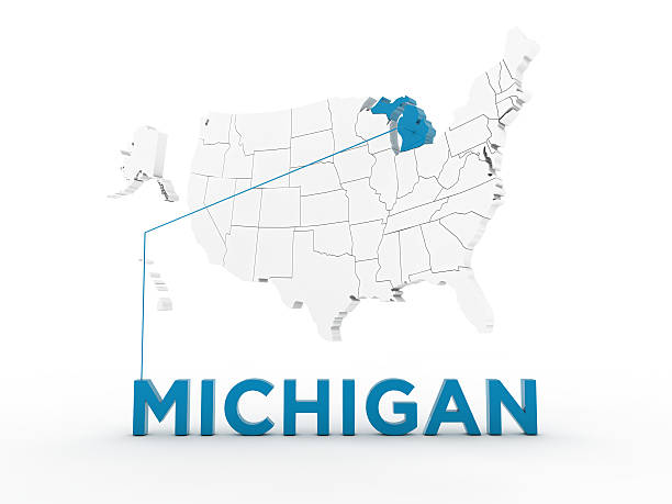 istock USA, State of Michigan 602322034
