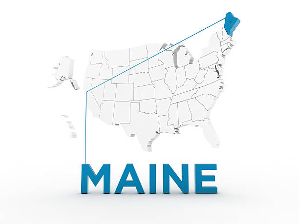 istock USA, State of Maine 602322128