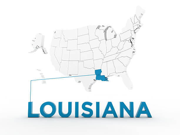 istock USA, State of Louisiana 602322154