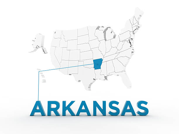 istock USA, State of Arkansas 602323432