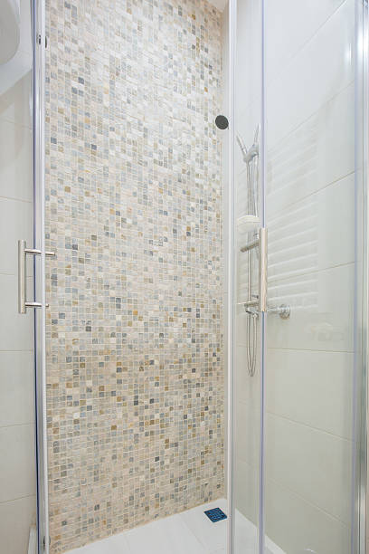 istock Interior of a modern shower 602325274